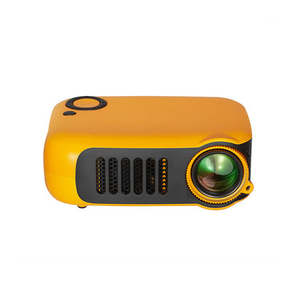TRANSJEE Mini-Projektor – Tragbares intelligentes LED-Heimkino, mobiler Bildschirm im Taschenformat, LED-Projektor für Filme und Spiele | A2000 