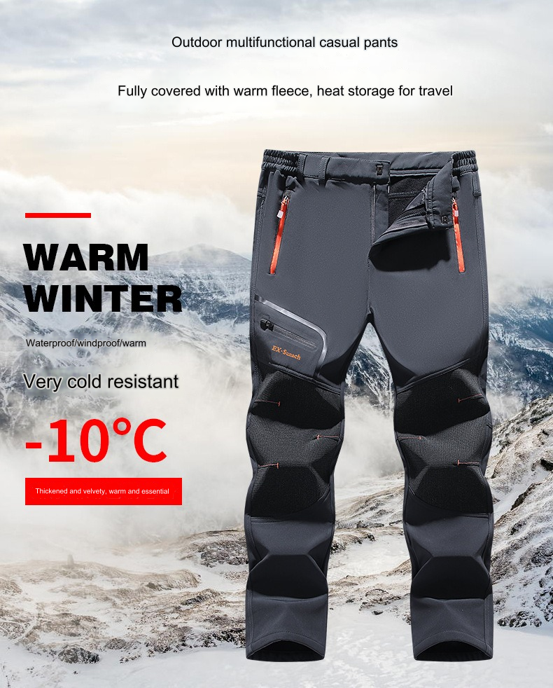 Light Waterproof Camping Climbing Pants Breathable Hiking Trousers Construction Pants | RTS-048