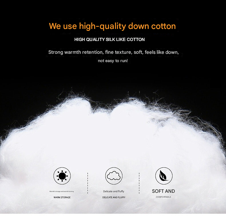 Herren-Bomberjacke – Lässiger, dicker, wattierter Slim-Fit-Mantel aus Baumwolle für ultimativen Komfort und Stil | 519 