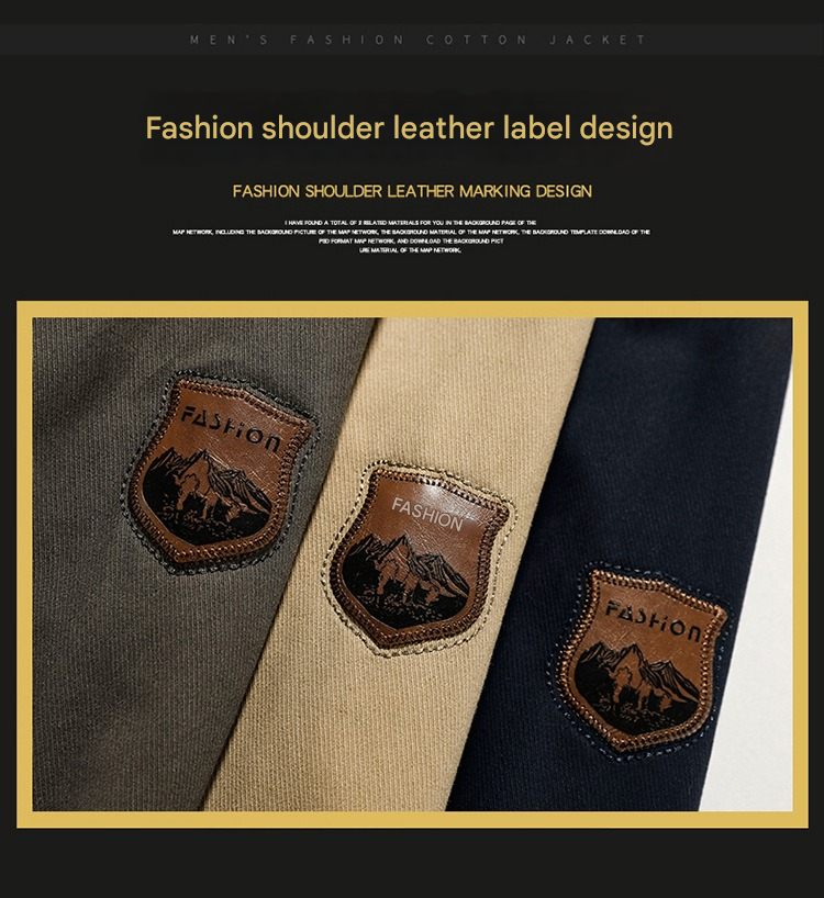 Herren Winter Kunstpelz Futter Baumwolle Mantel Casual Military Jacke | 3166 