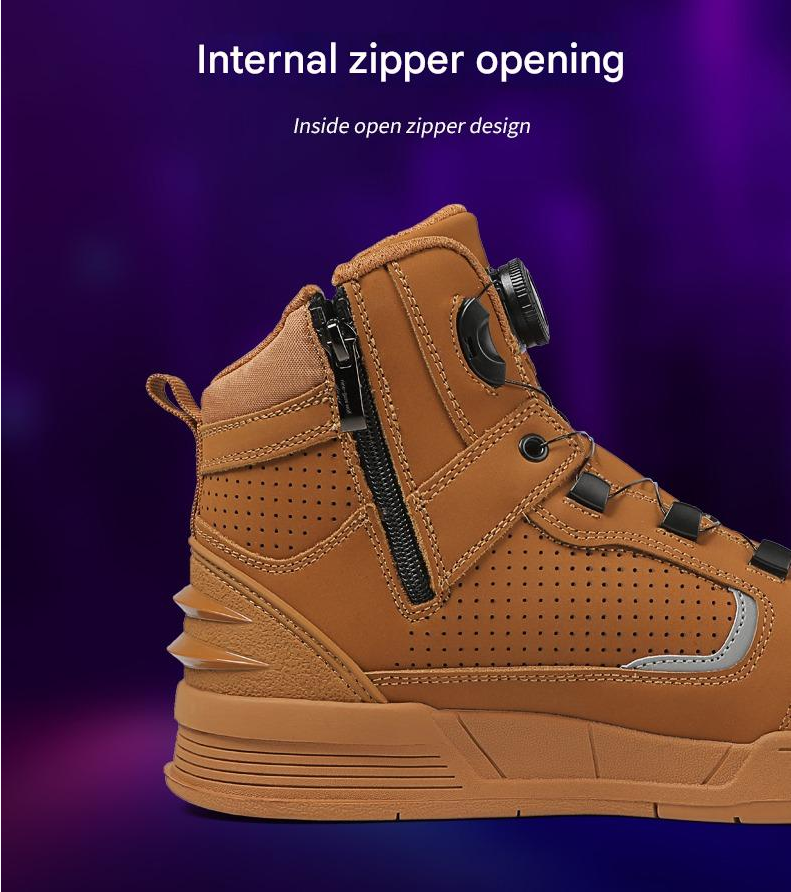 Atmungsaktive Motorradstiefel aus Leder, sturzsichere Straßenrenn- und Parkour-Reitschuhe | 229 