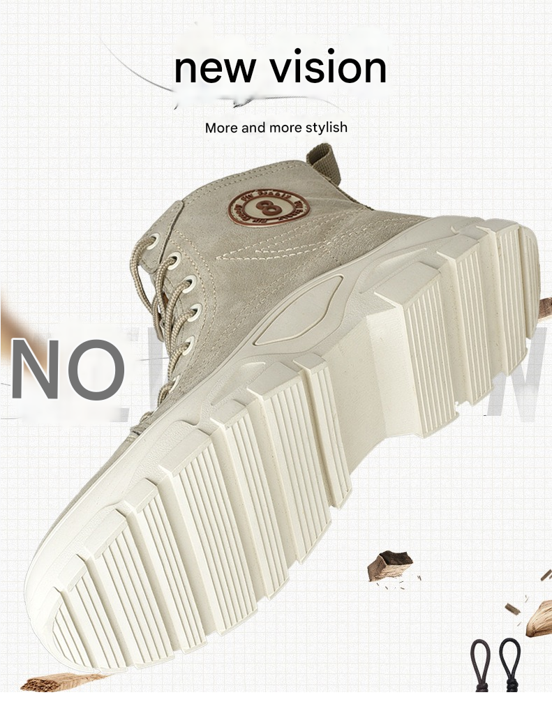 Herren Martin Boots – High-Top Retro British Style Winter Trendy Schuhe | 8909 