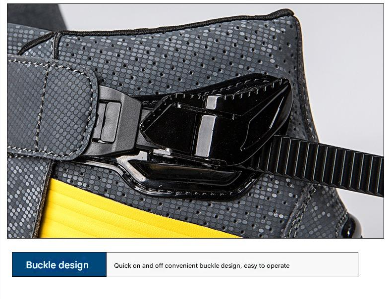 Schienbeinschutz TPU Professionelle Rennmotorradschuhe Herren Lange Rennstiefel mit Sicherheitsschutz Turnschuhe | JCS360 