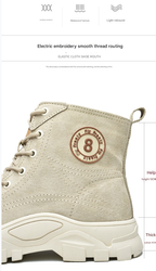 Herren Martin Boots – High-Top Retro British Style Winter Trendy Schuhe | 8909 