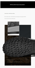Herren-Wanderschuhe aus echtem Leder, High-Top-Outdoor-Martin-Stiefel und trendiges Schuhwerk | 2319 