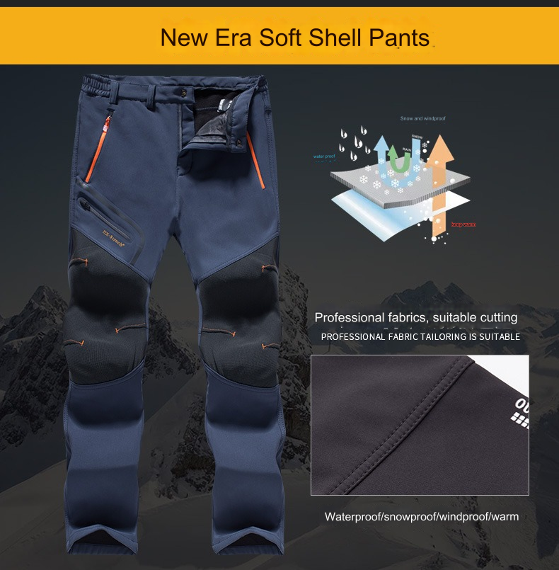 Leichte wasserdichte Camping Kletterhose Atmungsaktive Wanderhose Bauhose | RTS-048 