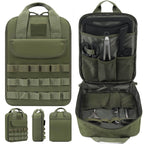 Aufbewahrungstasche für Outdoor-Camping-Besteck – Tragbarer Oxford-Reise-Organizer | AKM-318 