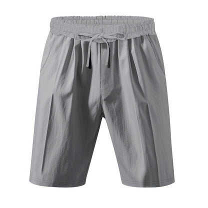 Leichte Strandshorts aus Leinenmischung für Herren – Relaxed Fit 5-Zoll-Freizeitshorts | WW-2 