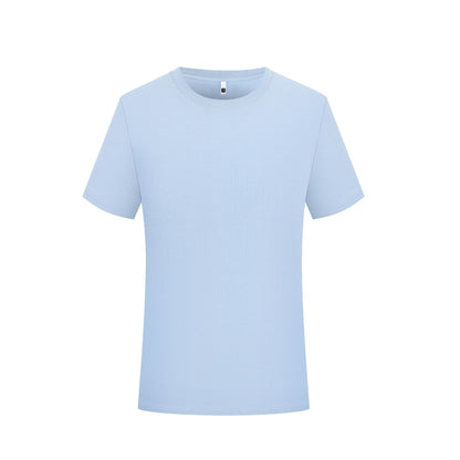 Hochwertiges antibakterielles T-Shirt aus Seide und Baumwolle | Unisex Sommer Kurzarm | Weiches und atmungsaktives T-Shirt mit klassischer Passform | L11-33911 