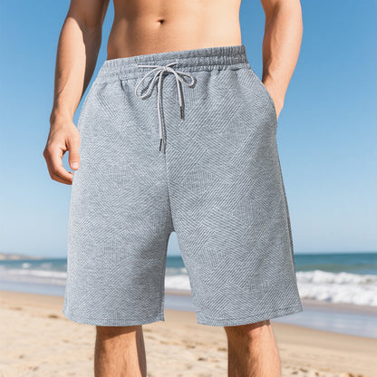 Schwere Jacquard-Streetwear-Shorts für Herren – Sommer-Hip-Hop-Casual-Kollektion | YLG-12 