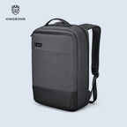 Kingsons Leichter Laptop-Rucksack 15,6 Zoll, schmal, wasserdicht, Business- und Studententasche | 24021 