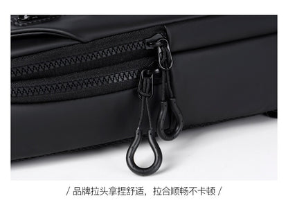 OMASKA Herren Crossbody Sling – Leichte Oxford Brusttasche | 0126 