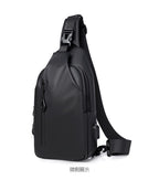 OMASKA Herren Crossbody Sling – Leichte Oxford Brusttasche | 0126 