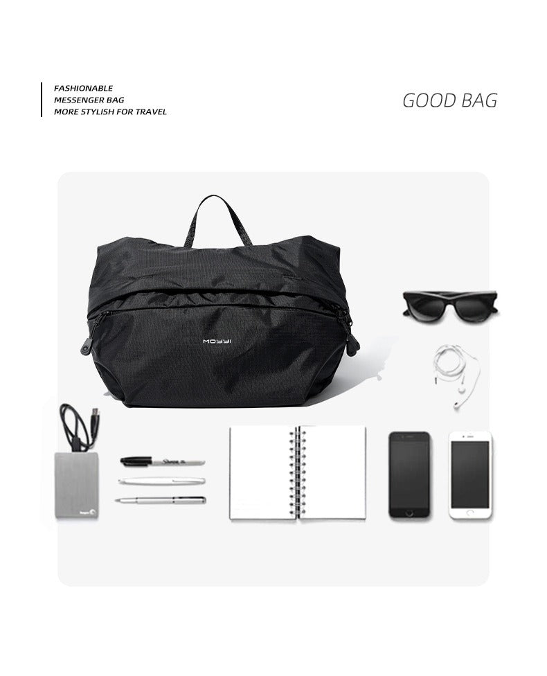 MOYYI Herren Crossbody Sling Bag – Oxford Streetwear Messenger Rucksack für Pendler &amp; Radfahrer UK | 3520 