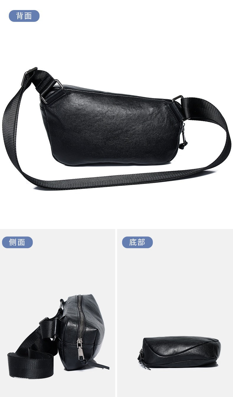 Cafen Kelvri Herren-Umhängetasche aus Leder – Schultertasche aus echtem Rindsleder, UK | 2712D 