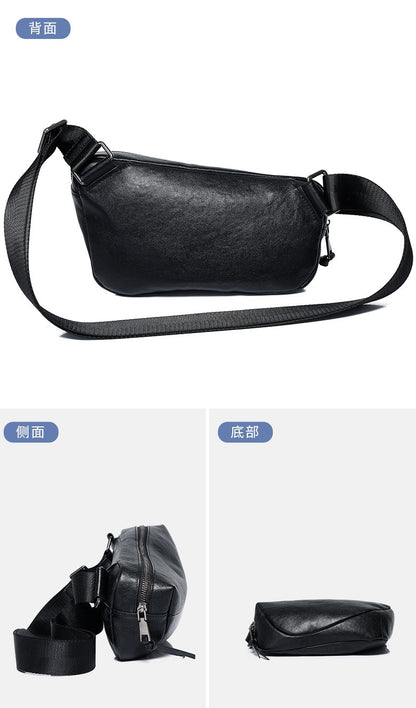 Cafen Kelvri Herren-Umhängetasche aus Leder – Schultertasche aus echtem Rindsleder, UK | 2712D 