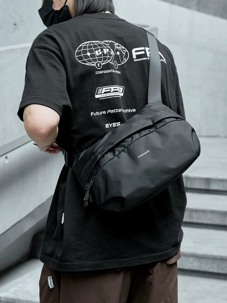 MOYYI Herren Crossbody Sling Bag – Oxford Streetwear Messenger Rucksack für Pendler &amp; Radfahrer UK | 3520 