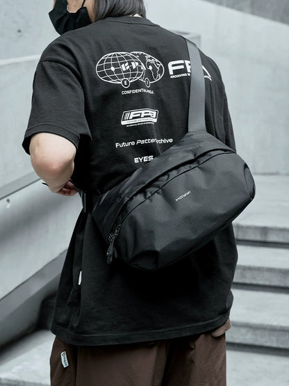 MOYYI Herren Crossbody Sling Bag – Oxford Streetwear Messenger Rucksack für Pendler &amp; Radfahrer UK | 3520 