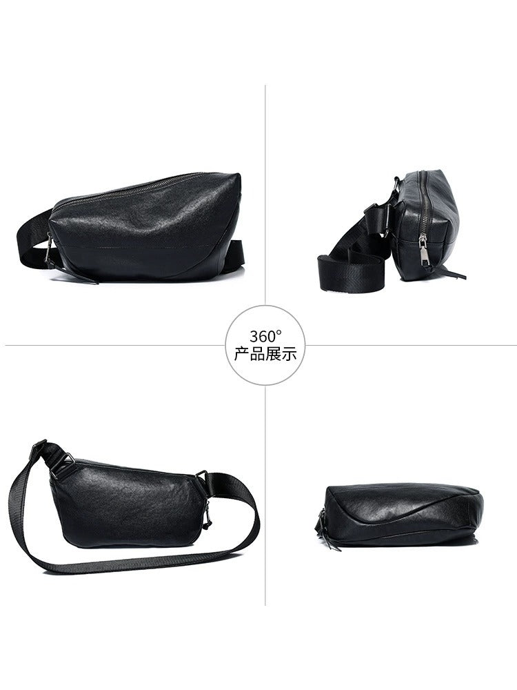 Cafen Kelvri Herren-Umhängetasche aus Leder – Schultertasche aus echtem Rindsleder, UK | 2712D 