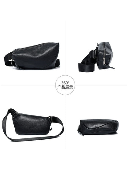 Cafen Kelvri Herren-Umhängetasche aus Leder – Schultertasche aus echtem Rindsleder, UK | 2712D 