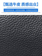 Cafen Kelvri Herren-Umhängetasche aus Leder – Umhängetasche aus echtem Rindsleder UK | 88530-1 