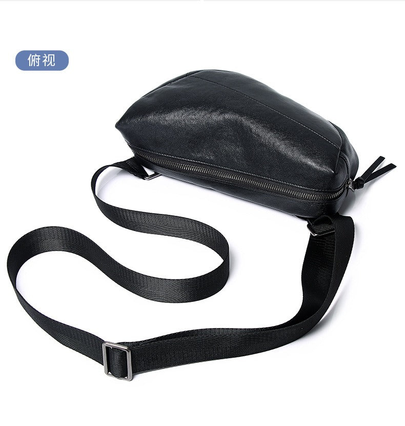 Cafen Kelvri Herren-Umhängetasche aus Leder – Schultertasche aus echtem Rindsleder, UK | 2712D 