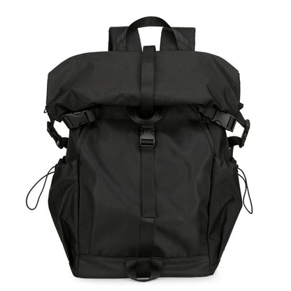 Rolltop-Rucksack für Herren – 20–35L erweiterbar, Laptop- &amp; Reisetasche | K001 