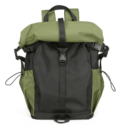Rolltop-Rucksack für Herren – 20–35L erweiterbar, Laptop- &amp; Reisetasche | K001 