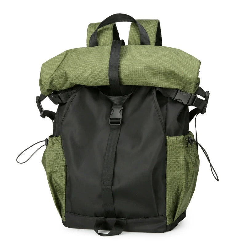 Rolltop-Rucksack für Herren – 20–35L erweiterbar, Laptop- &amp; Reisetasche | K001 