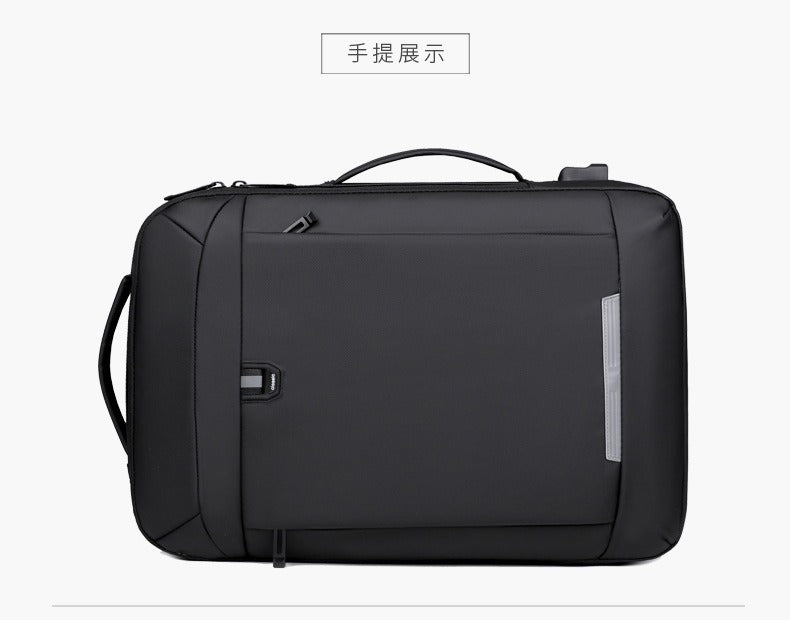 OMASKA 2218 Erweiterbarer Business-Laptop-Rucksack – Wasserdicht 20–35L | 2218 