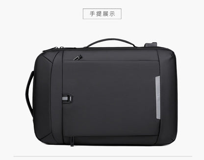 OMASKA 2218 Erweiterbarer Business-Laptop-Rucksack – Wasserdicht 20–35L | 2218 