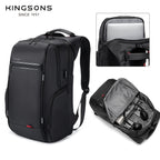 Kingsons Reise-Laptop-Rucksack – USB-Ladefunktion, Diebstahlschutz, Wasserdicht | 3140 