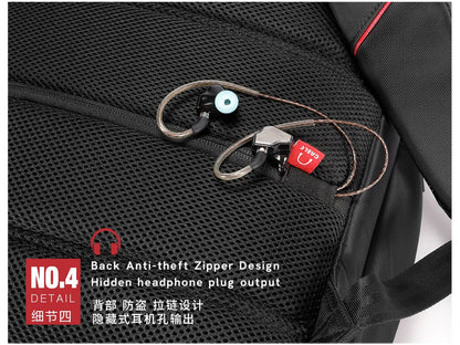 Kingsons Reise-Laptop-Rucksack – USB-Ladefunktion, Diebstahlschutz, Wasserdicht | 3140 