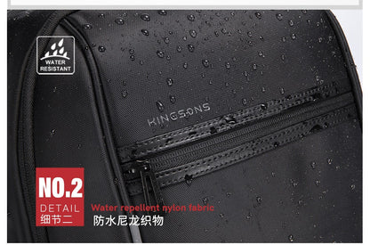 Kingsons Reise-Laptop-Rucksack – USB-Ladefunktion, Diebstahlschutz, Wasserdicht | 3140 