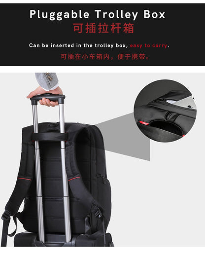 Kingsons Reise-Laptop-Rucksack – USB-Ladefunktion, Diebstahlschutz, Wasserdicht | 3140 