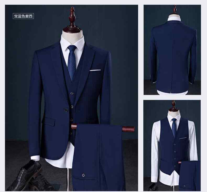 Top Quality Men's 3 Piece Suits Smart Regular Fit | X19