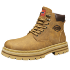 Herren-Lederstiefel im britischen Stil, High-Top-Arbeitskleidung, Freizeitschuhe | 6005 