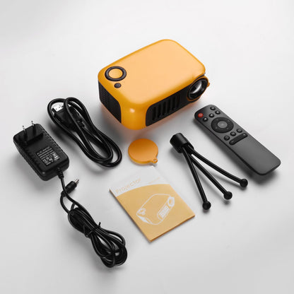 TRANSJEE Mini-Projektor – Tragbares intelligentes LED-Heimkino, mobiler Bildschirm im Taschenformat, LED-Projektor für Filme und Spiele | A2000 
