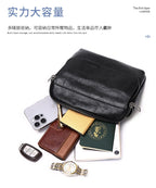 Cafen Kelvri Herren Premium Ledertasche – Echtes Rindsleder Crossbody Sling &amp; Hüfttasche UK | 88571A