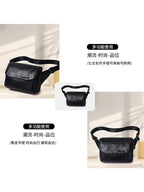 Cafen Kelvri Herren Premium Ledertasche – Echtes Rindsleder Crossbody Sling &amp; Hüfttasche UK | 88571A