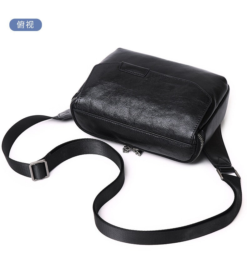 Cafen Kelvri Herren Premium Ledertasche – Echtes Rindsleder Crossbody Sling &amp; Hüfttasche UK | 88571A