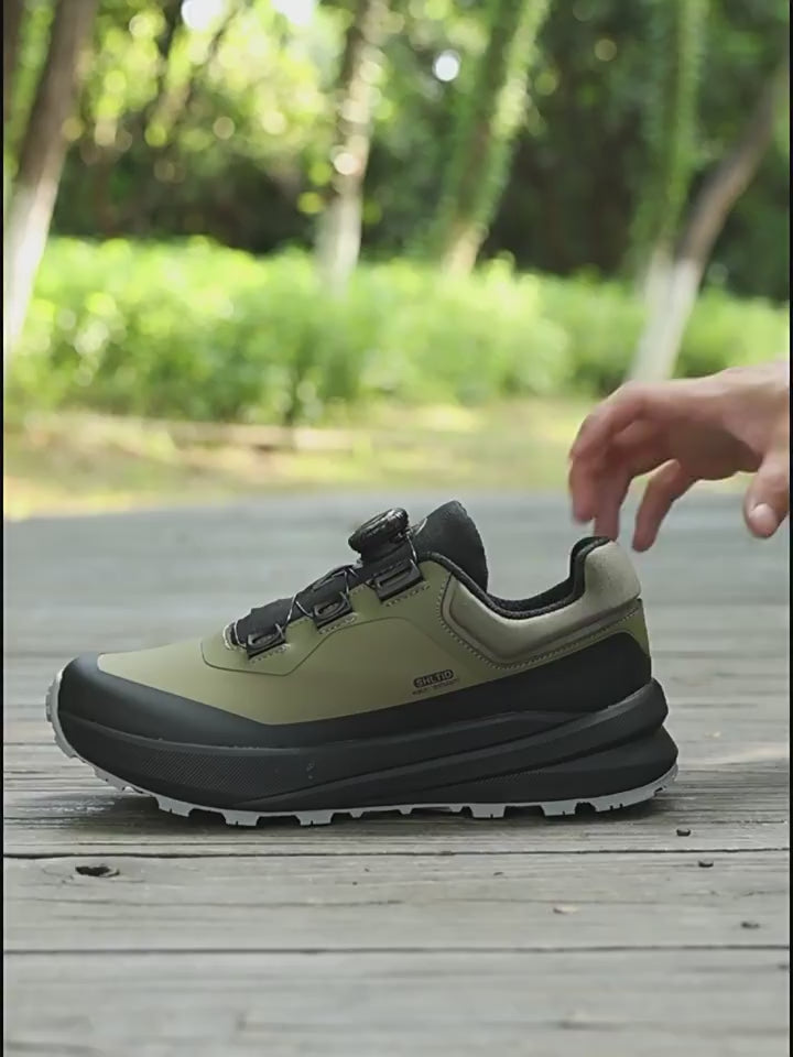Men‘s 4E Wide Width Waterproof Trail Runners Trainers Lightweight Cushioned Hiking Shoes for Overpronation All‑Terrain Outdoor Sneakers