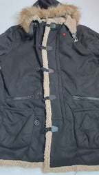 Herren Winter Lässig Warm Dick Parka Oberbekleidung Plus Size Pelzjacke Mäntel | 3258# 