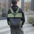 Rolltop-Rucksack für Herren – 20–35L erweiterbar, Laptop- &amp; Reisetasche | K001 