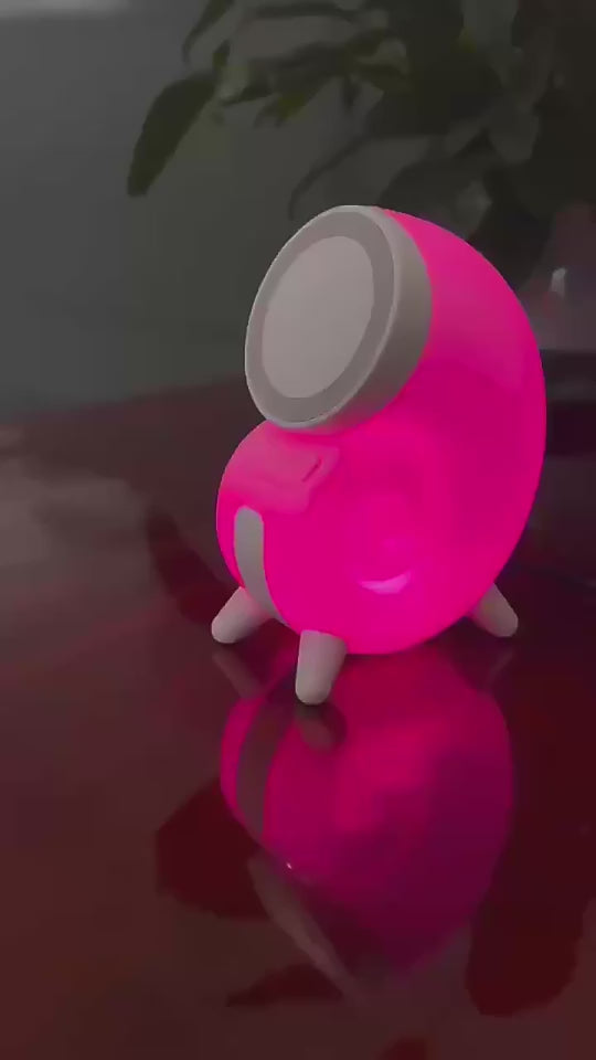 15 W kabellose Schnellladelampe für grenzüberschreitendes Aufladen, magnetischer kabelloser Handy-Ladeständer, Nachtlicht, Pat-Lampe | N70-C 