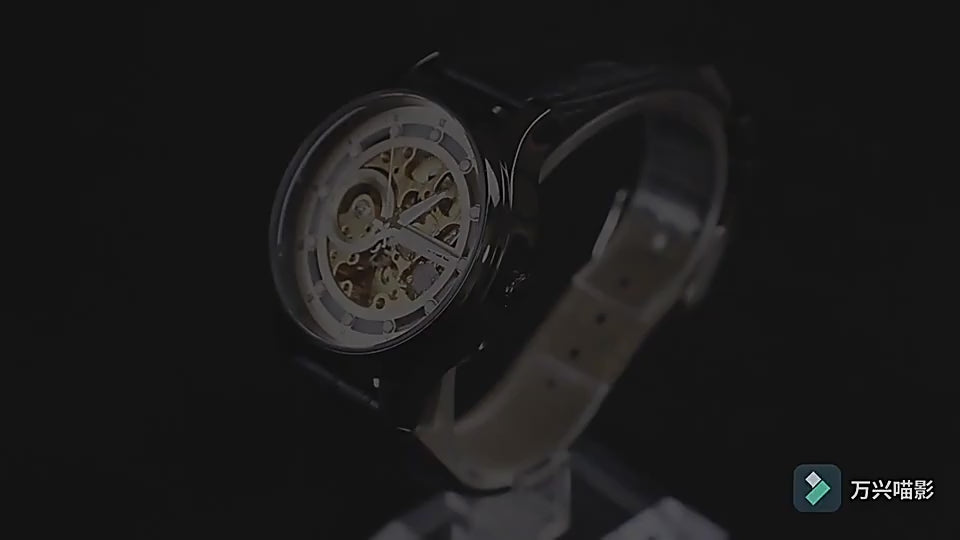 Herren Skelett Automatik Mechanische Uhr Lederarmband Uhr Top Armbanduhr | T836D 