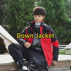 Wasserdichte Winter-Daunenjacke für Herren, weiße Entendaunen, Parkas, mittellang, dick, warm, Mantel | DJ046 