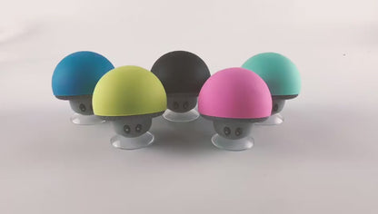 Wireless Mini Bluetooth Speaker Mushroom Head Portable BT Speaker Suction Cup Mobile Phone Tablet Subwoofer | 2023