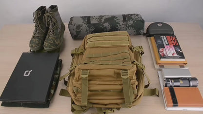 Nuovo zaino tattico Oxford con zaino portatile Molle da 45 litri, di tendenza, da viaggio in montagna | 