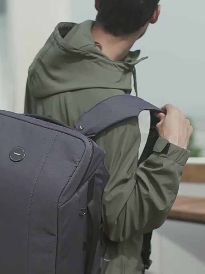 KINCASE Premium Business-Laptop- und Reiserucksack mit großem Fassungsvermögen – Wasserabweisend, Diebstahlschutz, RFID-Schutz | KC-1816 